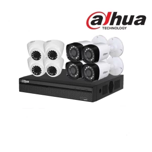 Pack 8 cameras dahua 2 mp