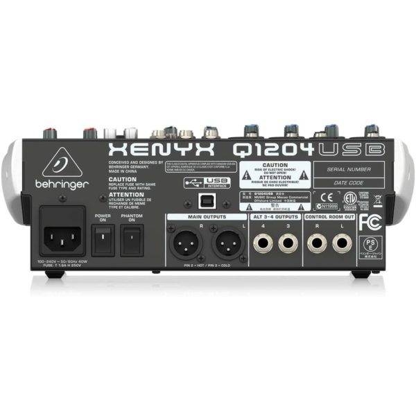 Table de mixage sonore 12 pistes | 4 entrees effets micro behringer xenyx 1204