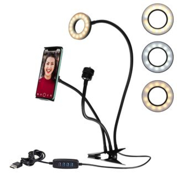 Trepied smartphone avec lumiÈre professional