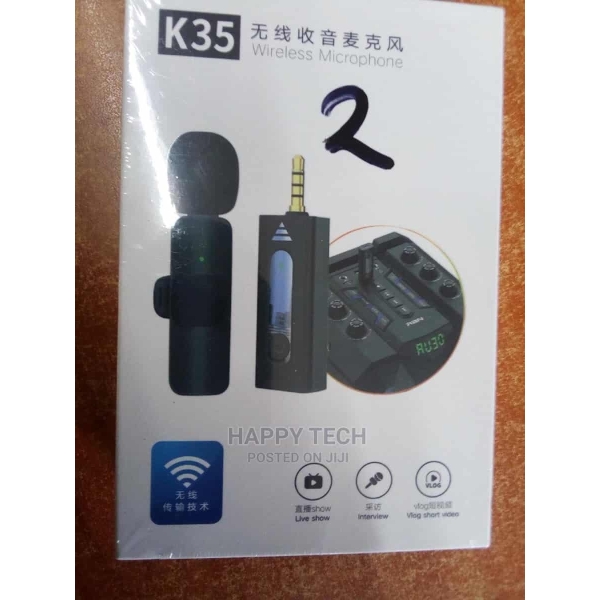 Microphone stéréo k35 À réduction de bruit de 3.5mm