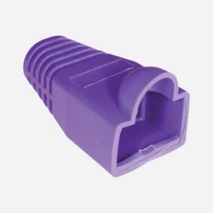 Paquets de 100 manchon rj45 (violet et vert)