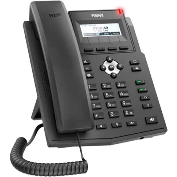 Fanvil x1sp téléphone ip poe noir