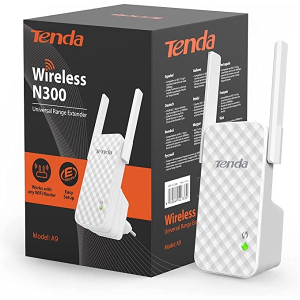 Tenda répéteur wifi amplificateur wifi n300mbps(a9)