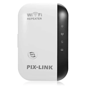 Répéteur pixlink wr03 300mbps 2.4 ghz sans fil