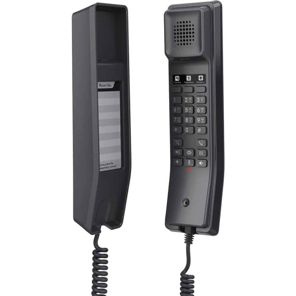 Téléphone sip pour hôtel ghp611 compact