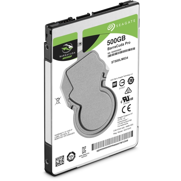 Disque dur 2′1/2 sata 500 go 128mo 7200 tours