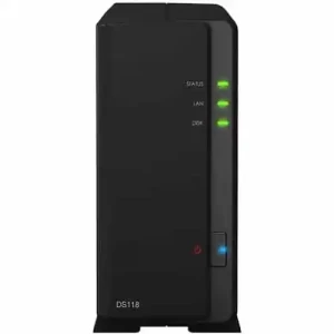 Boîtier nas 1 baie synology diskstation ds118