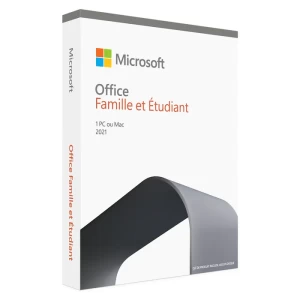 Microsoft office famille & etudiant 2021