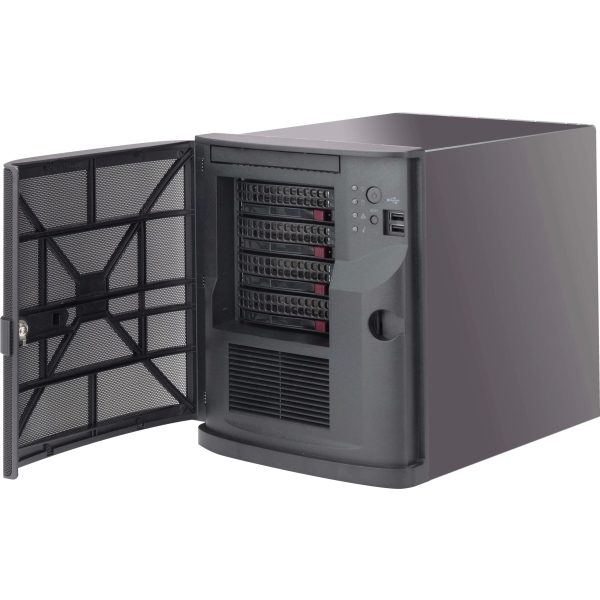Supermicro cse-721tq-350b unité centrale mini tower
