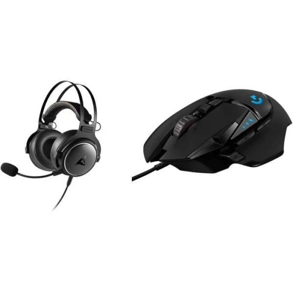 Casque audio skiller sgh50 & souris logitech g502 hero