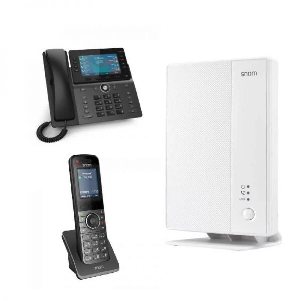 Pack snom: m500 + m58 + m55