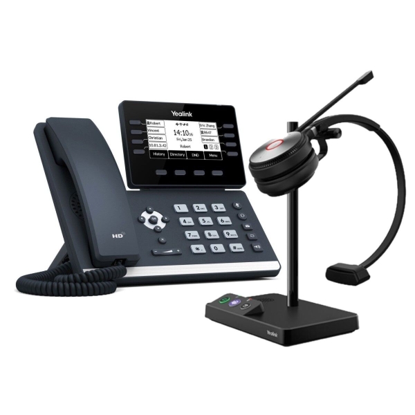 Pack yealink t53 avec casque mono wh62